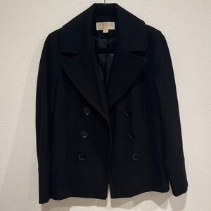 Michael Kors Black Pea Coat